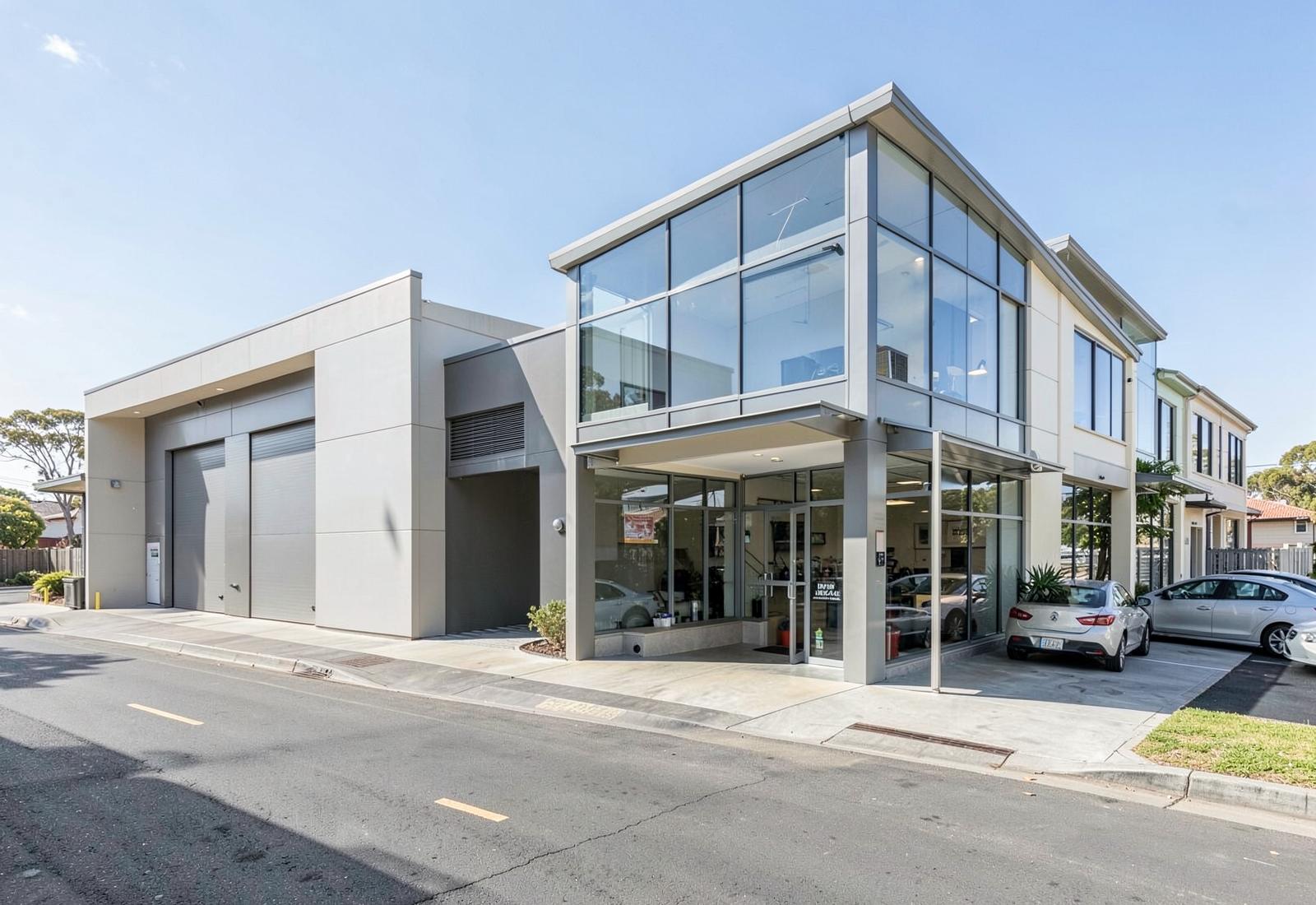 Modern owner-occupied workshop and office premises in Melbourne