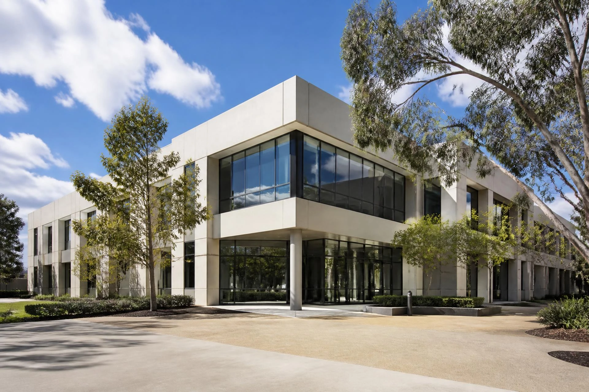 Modern commercial office building in Brisbane